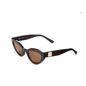 MCM MCM684S-210 Women's Cat-Eye Brown Sunglasses Brown Lens - NIB